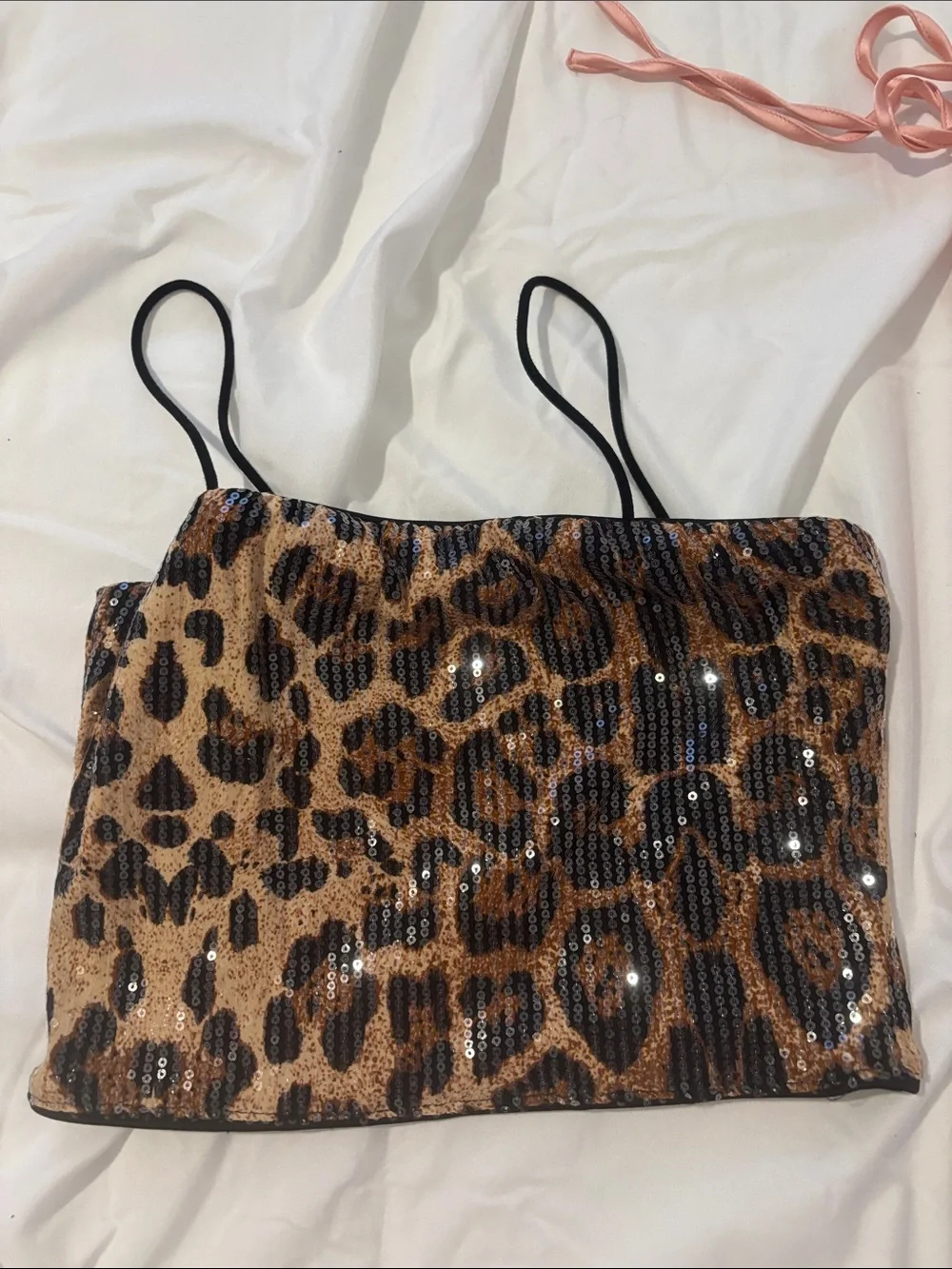 Bundle of 3 sequin and satin tops - Picture 3 of 4